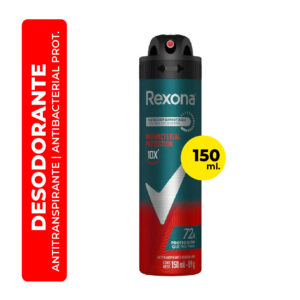 DESODORANTE ANTITRANSPIRANTE REXONA ANTIBACTERIAL PROTECTION 150ML