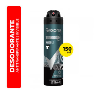 DESODORANTE ANTITRANSPIRANTE REXONA INVISIBLE 150ML