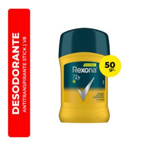 DESODORANTE ANTITRANSPIRANTE REXONA STICK V8 50G
