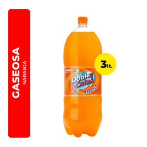 GASEOSA DOBLE COLA NARANJA 3L