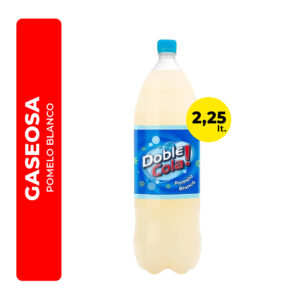 GASEOSA DOBLE COLA POMELO BLANCO 2,25L