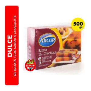 DULCE DE BATATA SABOR CHOCOLATE ARCOR 500G