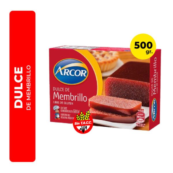 DULCE DE MEMBRILLO ARCOR 500G