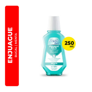 ENJUAGUE BUCAL FRESH DENT MENTA 250ML