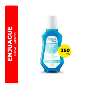 ENJUAGUE BUCAL FRESH DENT MENTOL 250ML