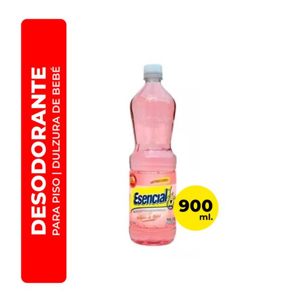 DESODORANTE DE PISO ESENCIAL DULZURA DE BEBÉ 900ML