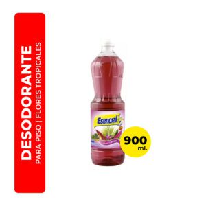DESODORANTE DE PISO ESENCIAL FLORES TROPICALES 900ML