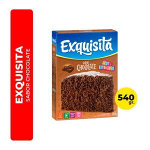 BIZCOCHUELO EXQUISITA CHOCOLATE 540G