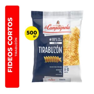 FIDEOS TIRABUZÓN LA CAMPAGNOLA 500G