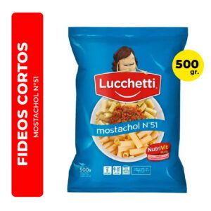 FIDEOS MOSTACHOL N°52 LUCCHETTI 500G