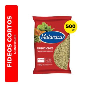 FIDEOS MUNICIONES MATARAZZO 500G