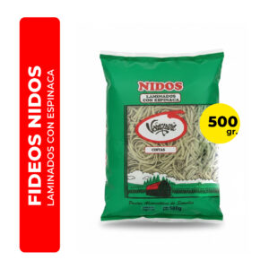 FIDEOS NIDO ESPINACA VÁZQUEZ 500G