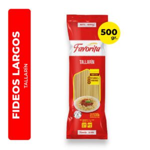 FIDEOS TALLARÍN FAVORITA 500G