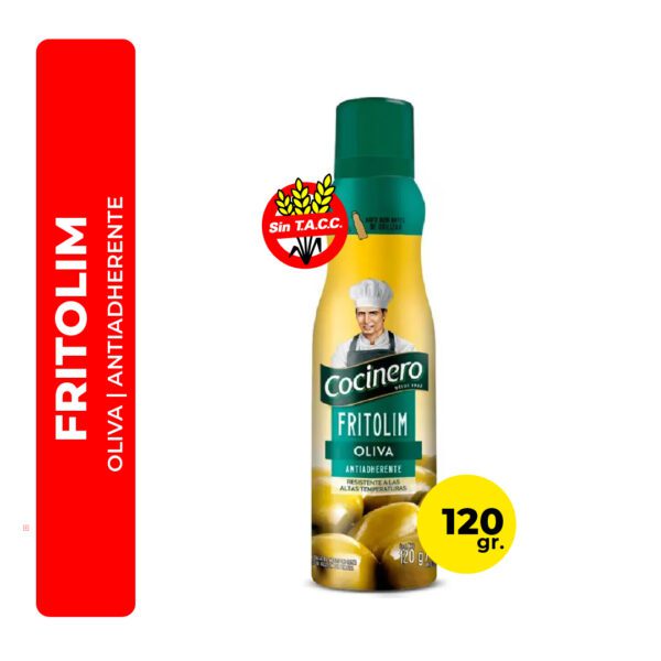 ACEITE EN AEROSOL FRITOLIM COCINERO OLIVA 120G