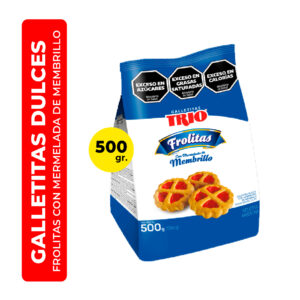 GALLETITAS FROLITAS DE MEMBRILLO TRIO 500G
