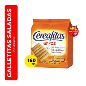 GALLETITAS CEREALITAS ARROZ 160G