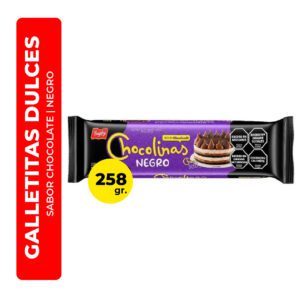 GALLETITAS CHOCOLINAS NEGRO 258G