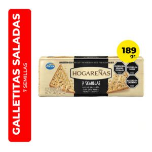 GALLETITAS HOGAREÑAS 7 SEMILLAS 189G