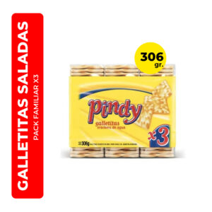 GALLETITAS PINDY CRACKERS 3X102G