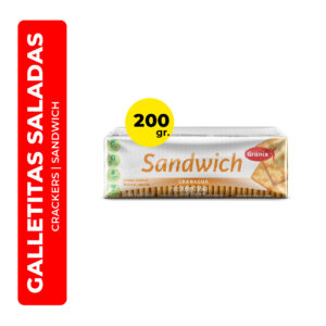 GALLETITAS GRANIX SANDWICH 200G