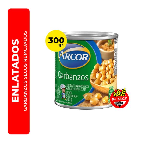 GARBANZOS ARCOR 300G