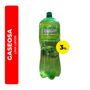 GASEOSA CABALGATA LIMA LIMÓN 3L