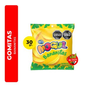 GOMITAS BANANITAS MOGUL 30G