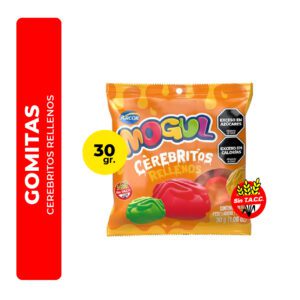 GOMITAS MOGUL CEREBRITOS RELLENOS 30G