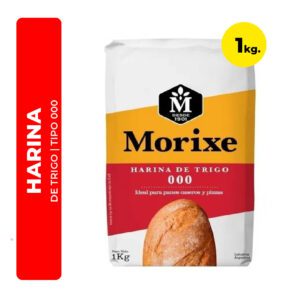 HARINA DE TRIGO MORIXE 000 1K