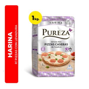 HARINA PUREZA PARA PIZZAS CON LEVADURA 1K