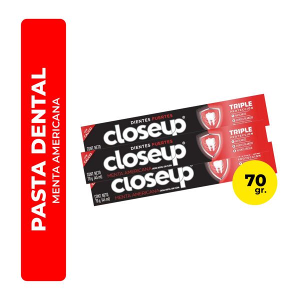 PASTA DENTAL MENTA AMERICANA CLOSEUP 70G