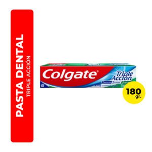 PASTA DENTAL TRIPLE ACCIÓN COLGATE 180G