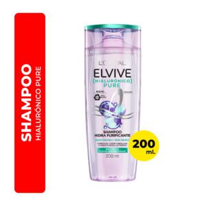 SHAMPOO ELVIVE HIALURÓNICO PURE 200ML