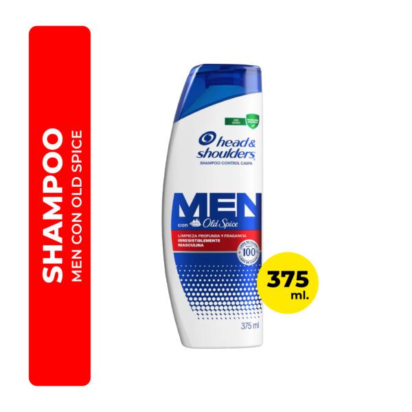 SHAMPOO HEAD&SHOULDERS MEN OLD SPICE 375ML