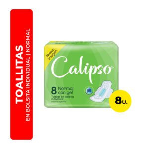 TOALLAS FEMENINAS CALIPSO NORMAL 8U