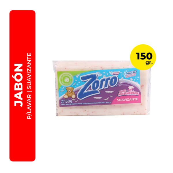 JABÓN BLANCO ZORRO SUAVIZANTE 150G
