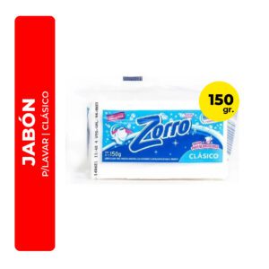 JABÓN BLANCO ZORRO 150G