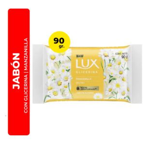 JABÓN LUX CON GLICERINA MANZANILLA 90G