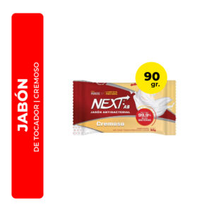 JABÓN DE TOCADOR NEXT. AB ANTIBACTERIAL CREMOSO 90G