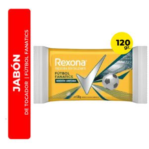 JABÓN DE TOCADOR REXONA FUTBOL FANATICS 120G