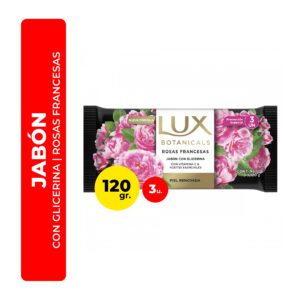 JABÓN LUX CON GLICERINA ROSAS FRANCESAS 3U