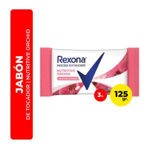 JABÓN DE TOCADOR REXONA NUTRITIVE ORCHID 3U