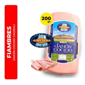 JAMÓN COCIDO CAGNOLI 200G