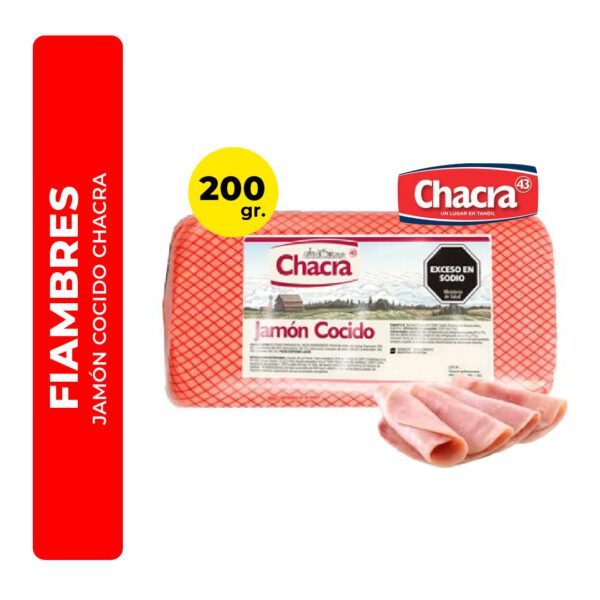 JAMON COCIDO CHACRA 200G
