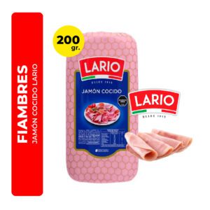 JAMÓN COCIDO LARIO 200G