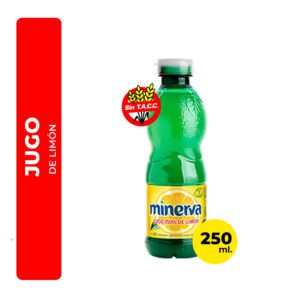 JUGO DE LIMÓN MINERVA 250ML