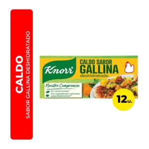 CALDO SABOR GALLINA KNORR 12U