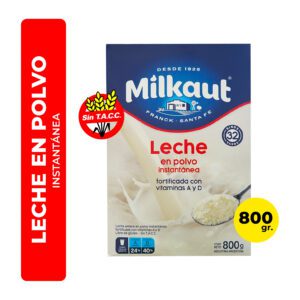 LECHE EN POLVO MILKAUT 800G