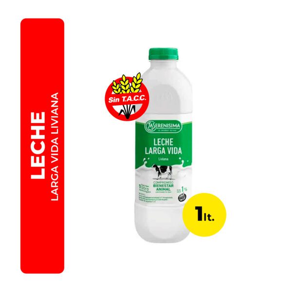 LECHE LA SERENISIMA DESCREMADA LIVIANA 1L