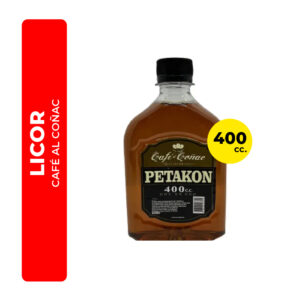 LICOR CAFÉ AL COÑAC PETAKON 400CC